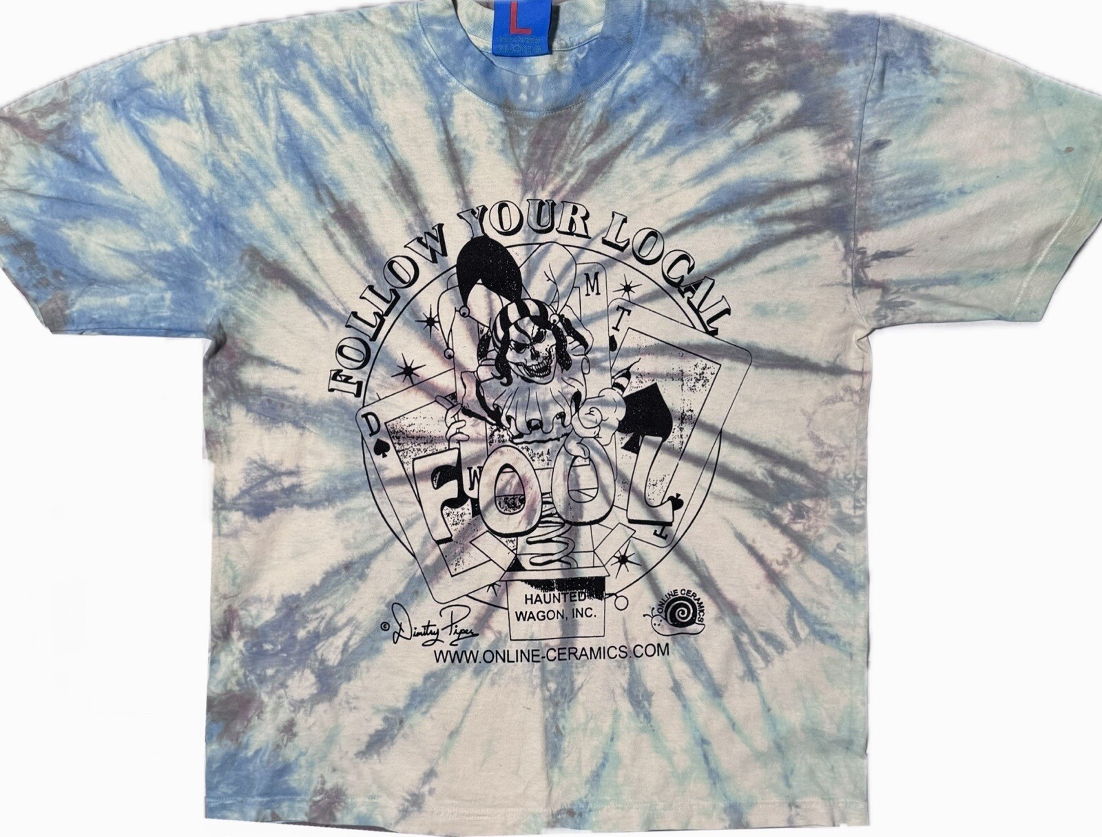 Vintage Online Ceramics T-Shirt in Large Size-image