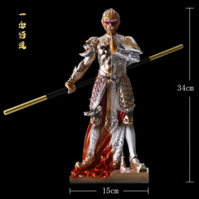 Original Figure Model Myth Wukong One Thought Wu Dao Desktop Collection Statue -
