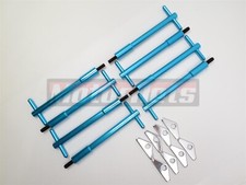 8x Blue Tall T-bar Valve Cover Hold Down Kit Chevy Sbc 327 350 Bolts Mini Tabs 8x Blue Tall T-bar Valve Cover Hold Down Kit Chevy Sbc 327 350 Bolts Mini Tabs