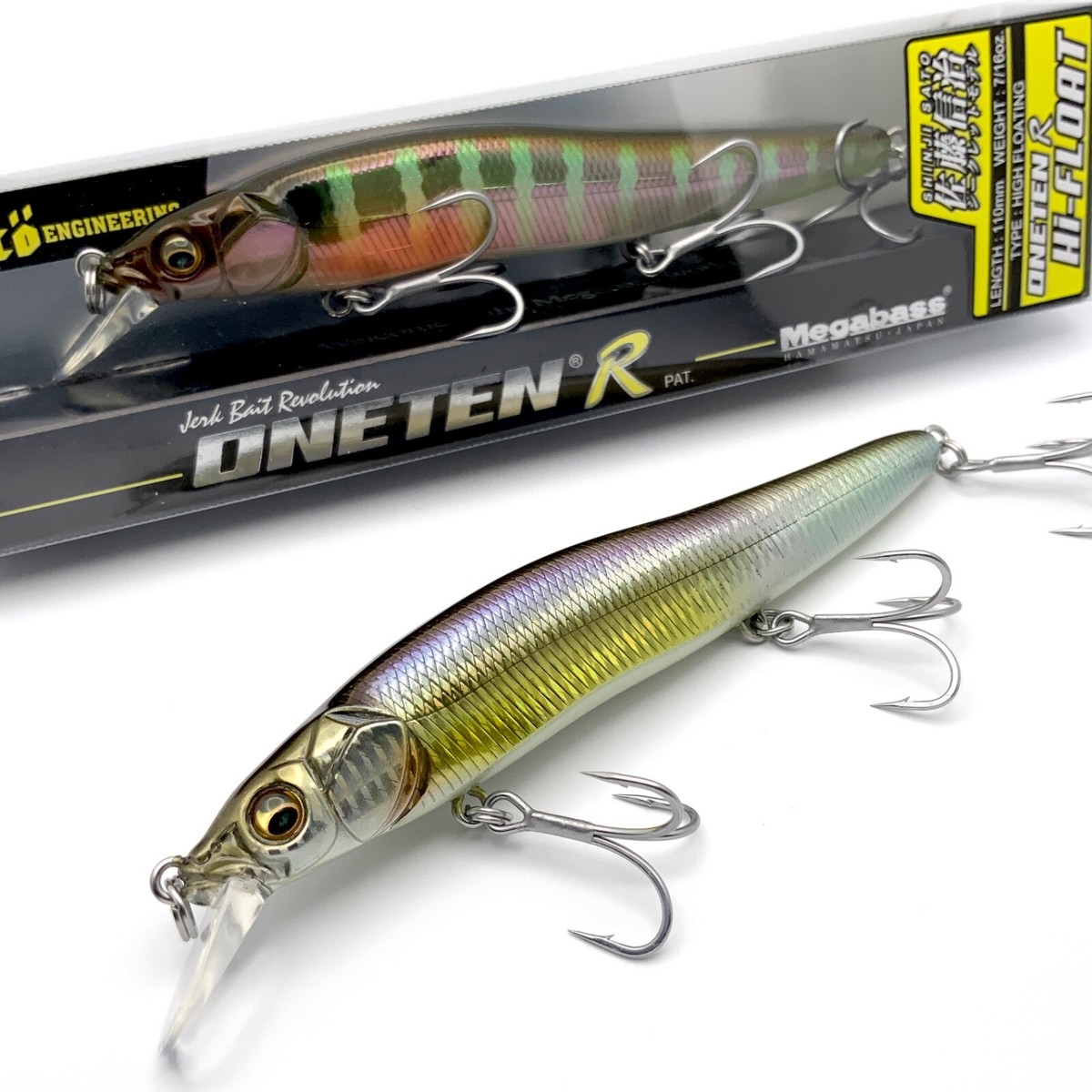 Megabass Vision Oneten 110 R Hi-Float Jerkbait | eBay