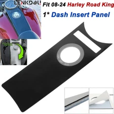 Motorcycle Gas Tank Console Dash Inserts For Harley Touring Road King FLHR 08-24