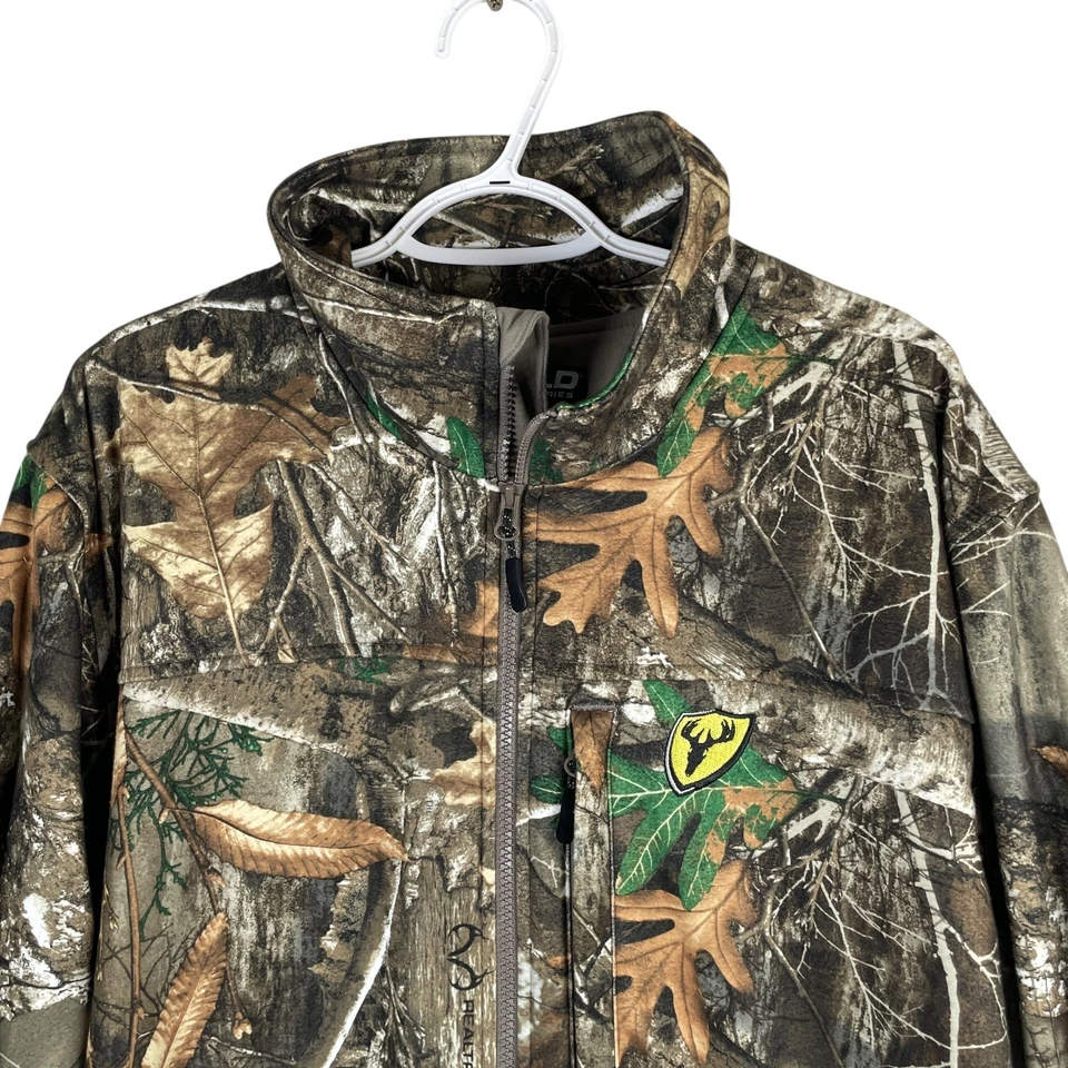 NEW Blocker Outdoors Shield Series Camo Hunting Jacket Mens XL Full Zip Realtree - Image 2 of 4
