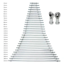 2pc 8mm Steering Tie Rod Ball Joint Bar Link ATV Quad Go Kart Trike Mini Bike