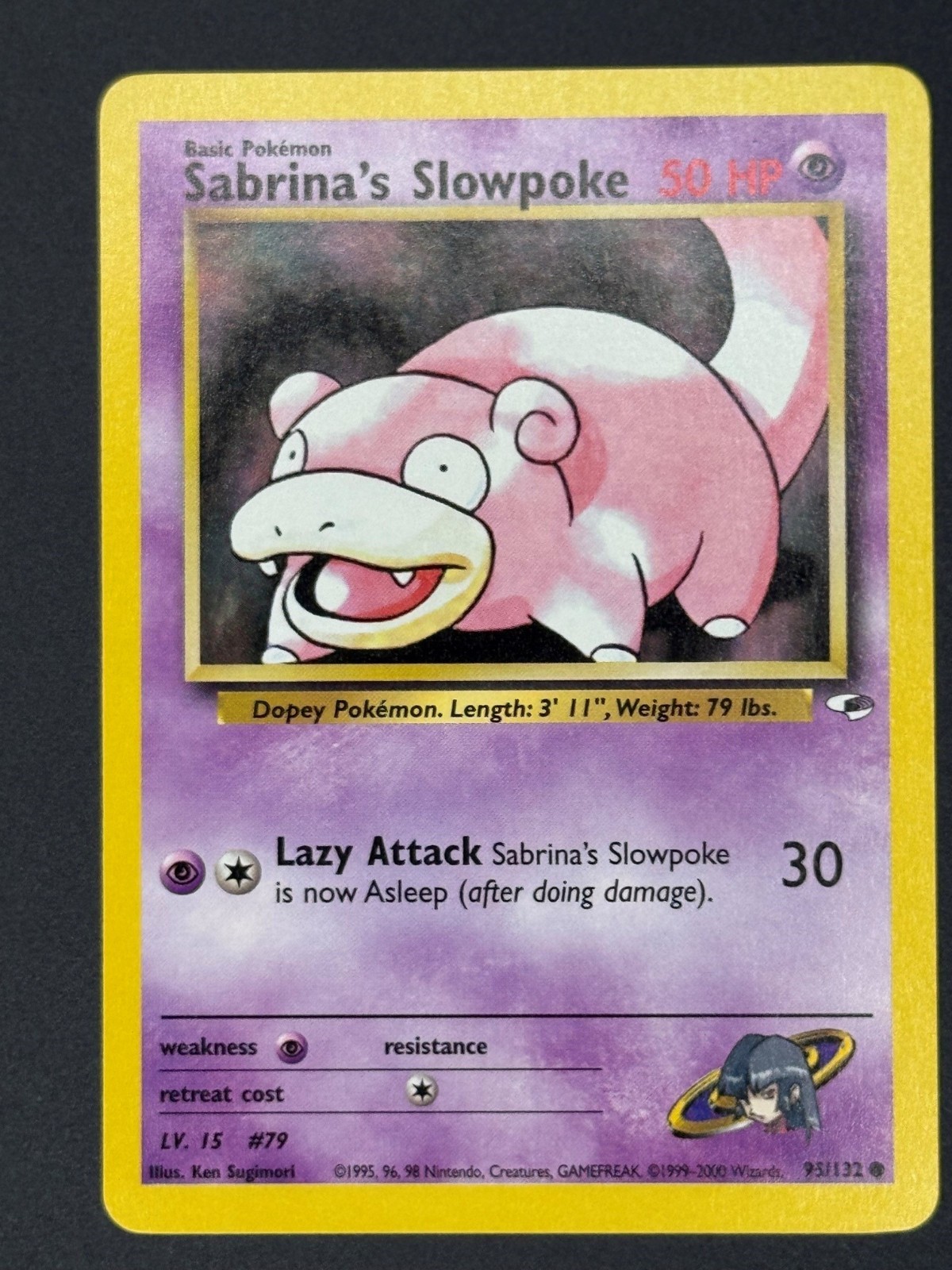 Sabrina's Slowpoke 095/132 Gym Heroes Regular