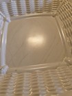 Set of 2 Pfaltzgraff Off White Stoneware Basket Weave 7" sq Plates — photo 5
