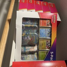Pokemon TCG Scarlet Violet 151 5 Pack Mini Tins