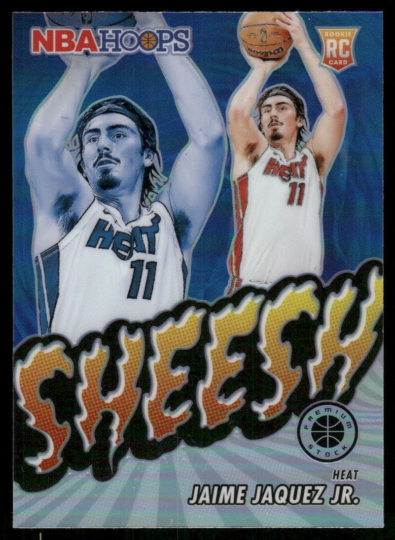 2023-24 Nba Hoops Premium Stock - Sheesh Jaime Jaquez Jr. #20 Silver Prizm (RC)