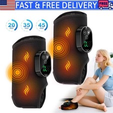 Cordless Foot Ankle Massager Relieve Ankle Pain 6 Heat Levels, 3 Vibration Modes