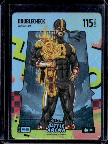 2026 Bo Jackson Battle Arena Griffey Doublecheck 80\'s Rad Battlefoil #RAD-359