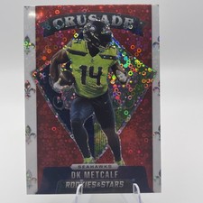 2021 Panini Rookies & Stars - Crusade DK Metcalf #CR-9 Red Circles Prizm