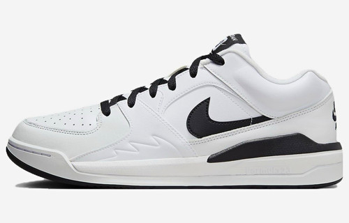 Nike Air Jordan Stadium 90 Men’s Low Top Lace-Up Athletic Sneaker White/Black