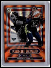 2025 Donruss WNBA #3 Arike Ogunbowale Franchise Features Orange laser #/399