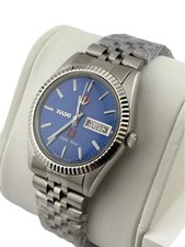 Rado Purple Horse Automatic Wristwatch Men Blue Dial Swiss Made Luxury Style