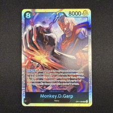 Monkey D. Garp OP11-095 SR Fist of Divine Speed - ONE PIECE Card Game English