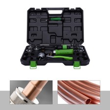 Hydraulic Swaging Tool Kit HVAC w/ Tube Cutter for Copper Tubing Expanding NEW