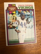 1979 Topps Football Card Chuck Foreman #100 EX