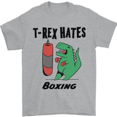 T-Rex Haß Boxen Lustig Boxer Mma Sport Herren 100% Baumwolle
