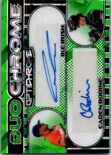 2025 Leaf Ike Irish Caden Bodine Optichrome Baseball Dual Auto Green /6