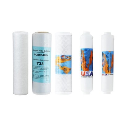 iSpring PH100 6-Stage Alkaline RO Filter Kit (Membrane Sold Separately)