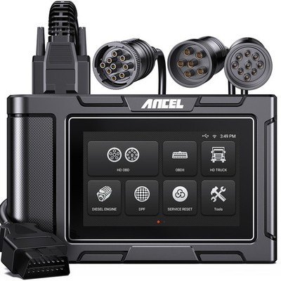 ANCEL HD3400 Pro Diesel Heavy Duty Truck Scanner DPF Regen Fit For Freightliner