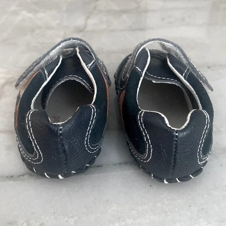 Zapatillas bebé de cuero pediped 0-6 meses Foto 4 de 4