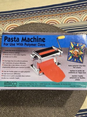 NEW Amaco Pasta Machine For Polymer Clays