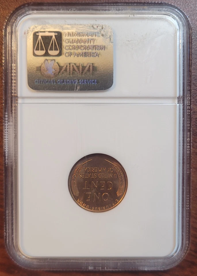 1939-S Lincoln Wheat Cent NGC MS-67 RD Gem Brilliant Uncirculated MS67 RED BU - Image 4 of 4