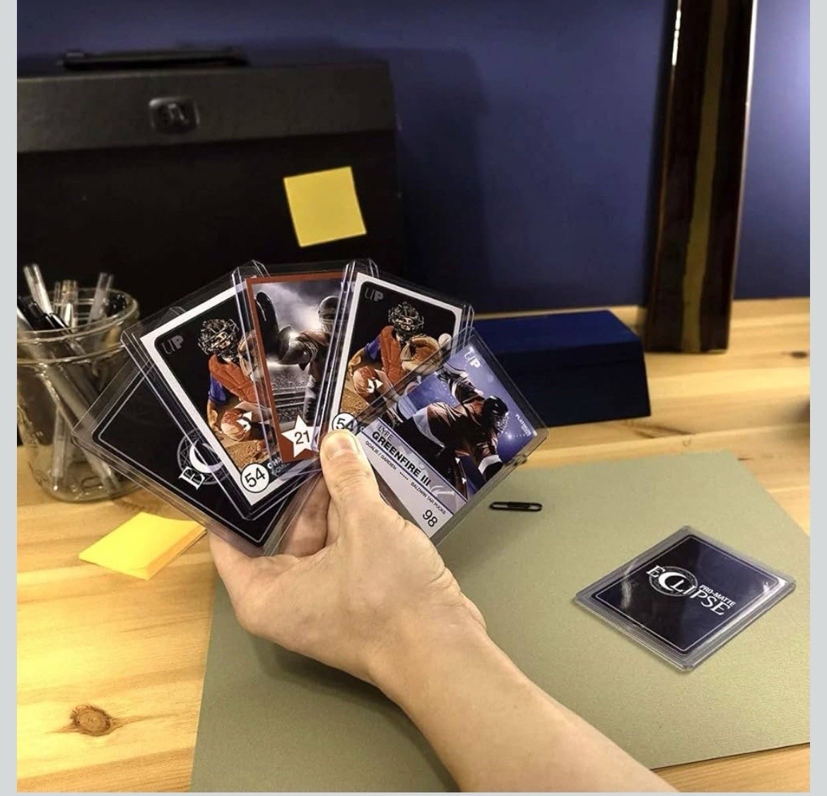 Trading Card Storage Toploader Regular Ultra Pro 3x4"" Pack of 23