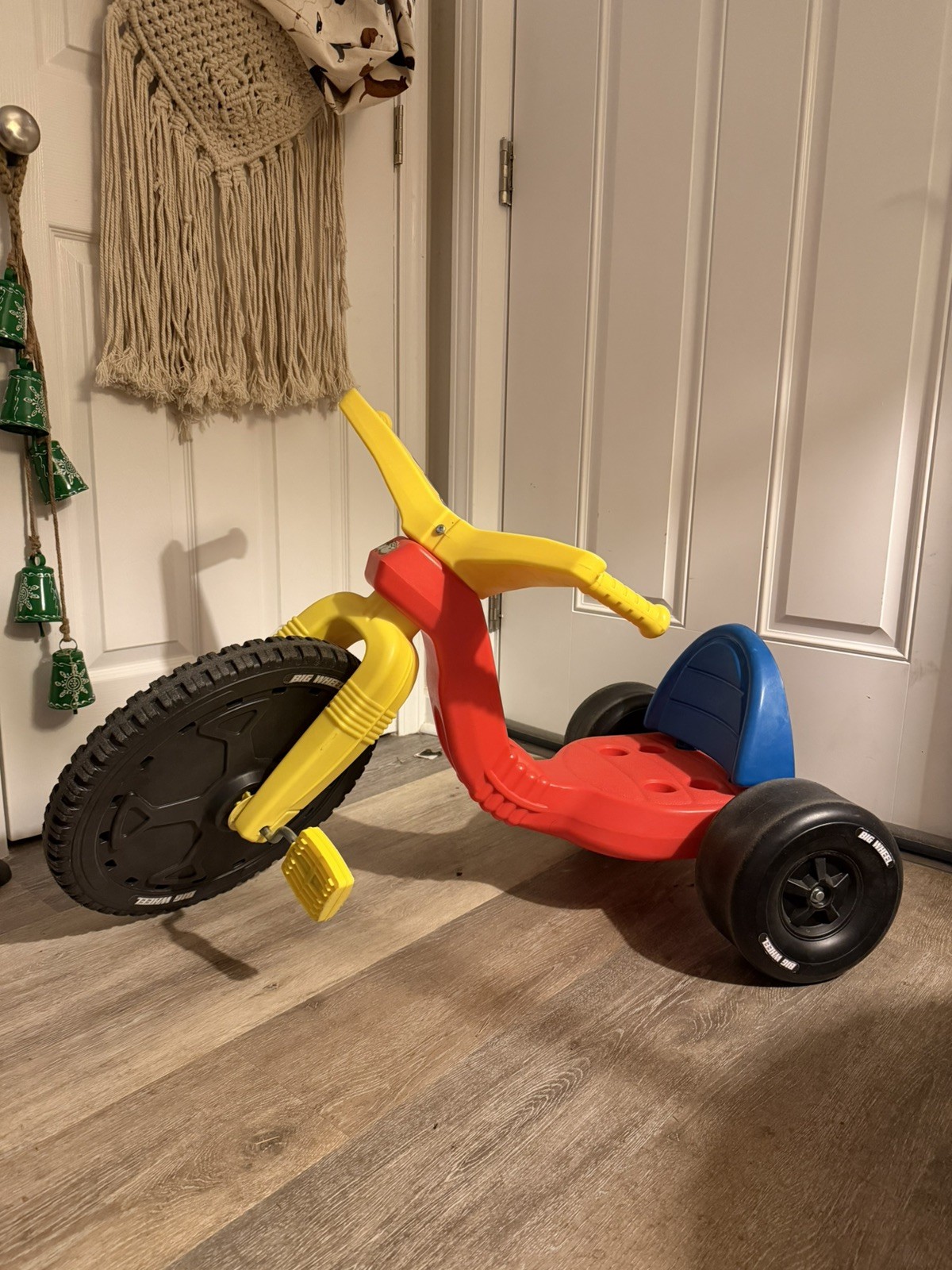 90s Vintage Big Wheel Speedster - Low-Riding Tricycle w Adju