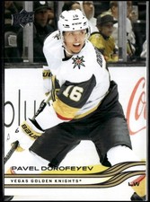 2025 Upper Deck Hockey Series 1 Pavel Dorofeyev #183 Vegas Golden Knights