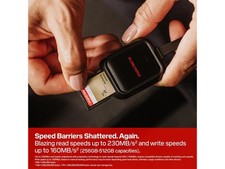 256GB Extreme SD UHS-I Card - Up to 230MB/s Read Speed and 160MB/s Write SANDISK