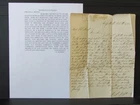 1865 Russellville letter with a little Civil War content with transcription