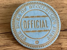 The Duke Of Buccleuch’s Official Hunt Vintage Badge. 