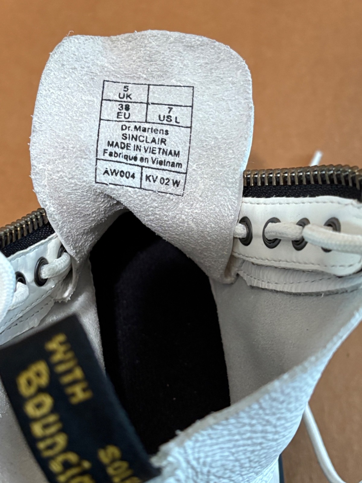 Doc Dr. Martens Sinclair White Platform Women's B… - image 13