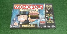 Hasbro Gaming Monopoly Ultimate Banking Edition Board Game for Families Sealed