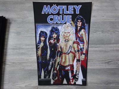 Mötley Crüe Backpatch Back Patch II Guns N  Roses II Quiet Riot II Dokken II