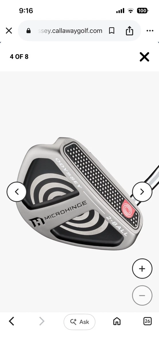 Odyssey 2 Ball Putter Golf Clubs for sale | eBay