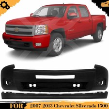 Front Bumper Face Bar Paintable Kit For 2007-2013 Chevrolet Silverado 1500 Front Bumper Face Bar Paintable Kit For 2007-2013 Chevrolet Silverado 1500