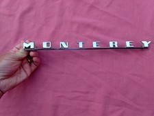 1958 Mercury Monterey Fender Emblem Nice Baf-16098-a
