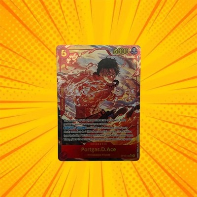 One Piece Portgas.D.Ace OP16-118 OP16 Englisch AA Card The Time of Battle NM