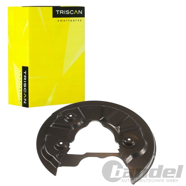 Triscan Spritzblech Bremsscheibe Hinten Links Passend FüR Audi A3 Q2 Q3 TT Cupra-image