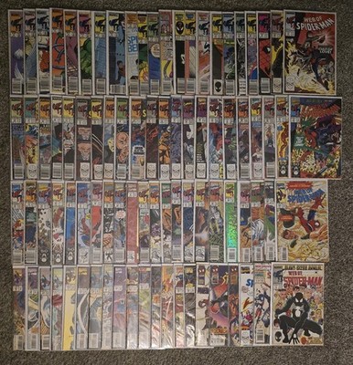 Web of Spider-Man Book Lot | Marvel Comics | 84 issues, 3 Annuals And Newsstands