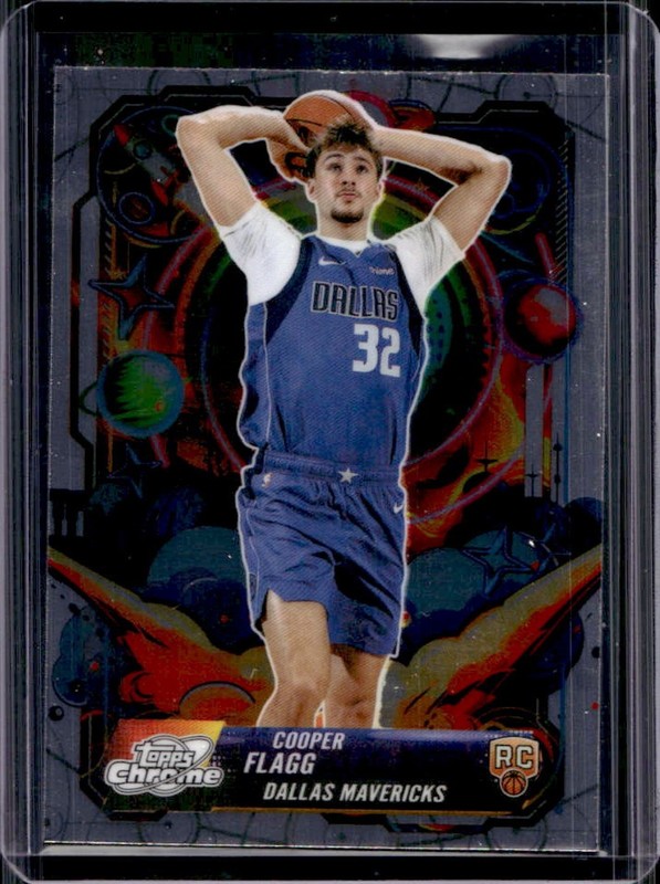 2025-26 Topps Cosmic Chrome Cooper Flagg Propulsion RC Rookie #PRP-16 Mavericks