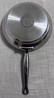 Kitchen Aid 5-Ply Full Cap Copper Base Induction Frying Pan Skillet 10  Heavy
