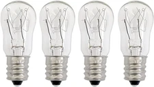 WE05X20431 Dryer Drum Replacement Bulbs,120V/10W/E12,Dryer Light Clear Glass
