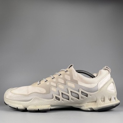 ECCO Biom Aex Men s US 12-12.5 EU 46 Cream Trainer Athletic Sneakers Shoes GUC