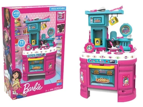 Barbie – Barbie Mega Cucina Con 15 Accessori