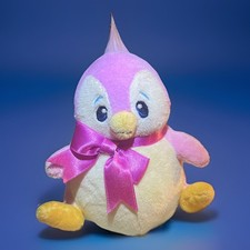 Neopets 2007 Bruce Penguin Pink Plush 5.5 in