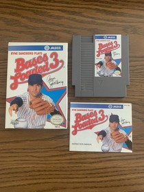 NES Nintendo CIB LOT - Goal, Bases Loaded, Bases Loaded II, Bases Loaded III