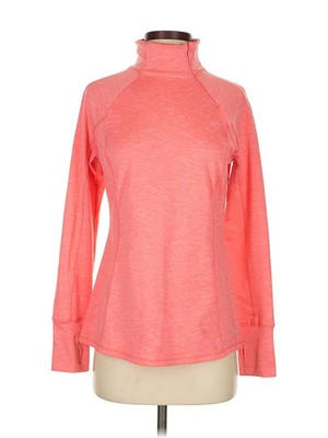 Layer 8 Women Orange Turtleneck Sweater S